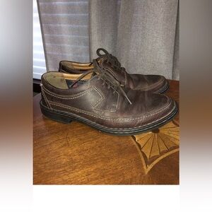 Men’s Clark Comfort Dress Shoes Good Used Condition Size 9.5